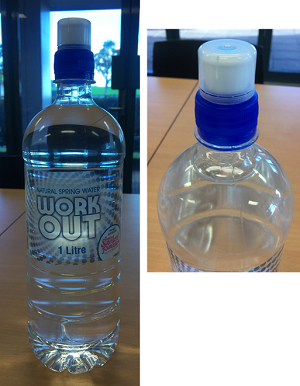 Natural Spring Water Work Out Water 1L