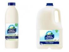 Dairy Farmers Full Cream Milk 1 Litre and 3 Litre