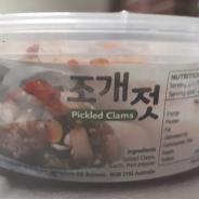 Koryo Food Co. Pickled clams